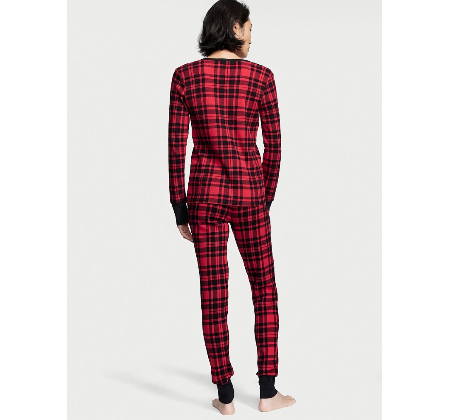 Пижама Thermal Long Pajama Set Red Buffalo Check