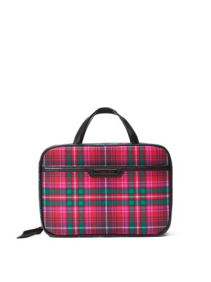 Трэвел кейс Jetsetter Hanging Cosmetic Case Victoria’s Secret Bright Tartan