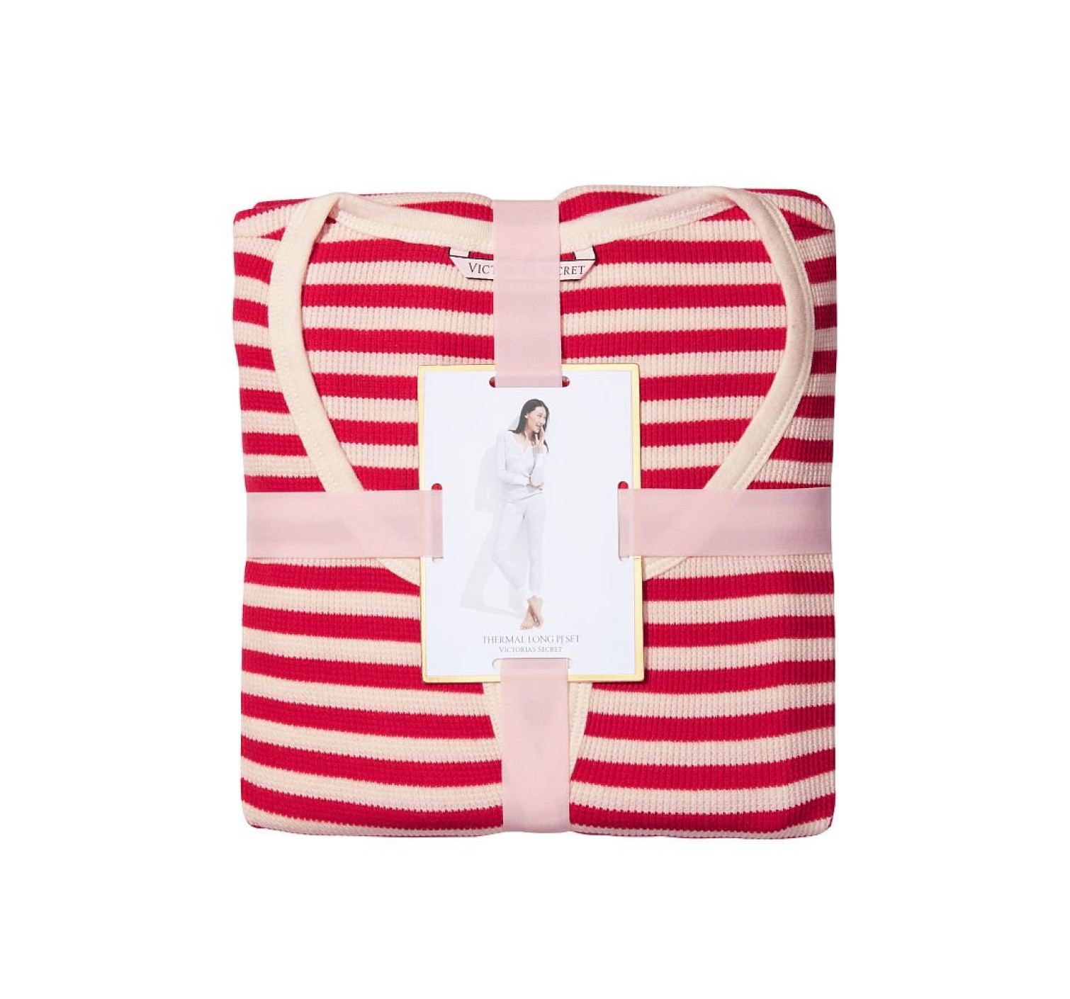 Пижама Thermal Long Pajama Set Peppermint Stripes