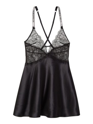Пеньюар Victoria’s Secret Shine Strap Satin Lace Slip Dress