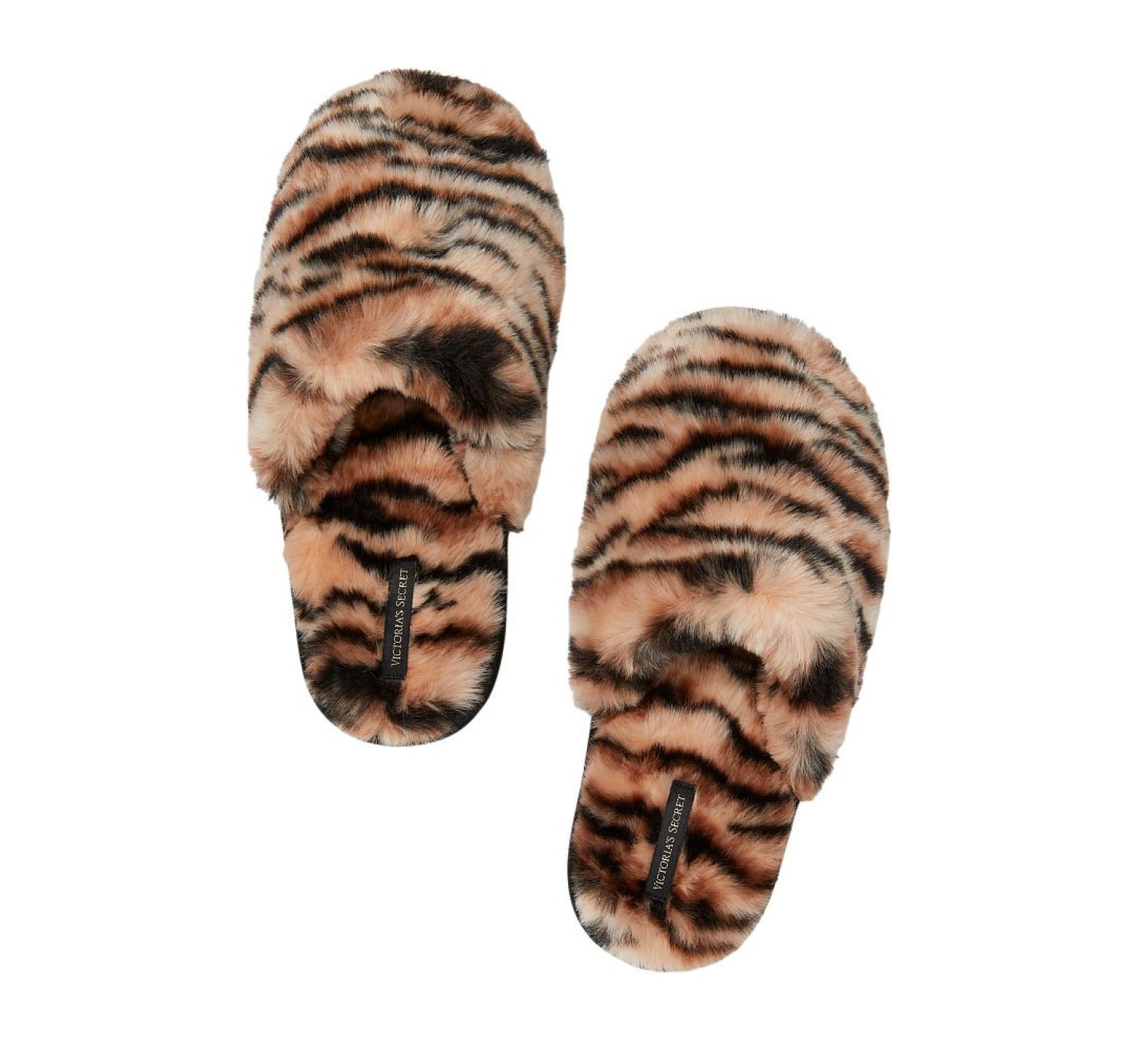 Домашние тапочки Victoria's Secret Tiger Faux Fur Slippers