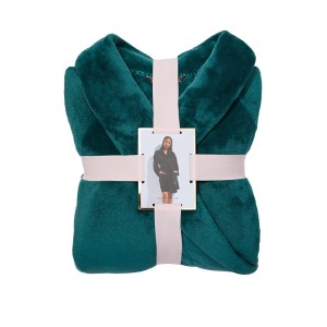 Плюшевый Халат Victoria's Secret Short Cozy Robe Deepest Green