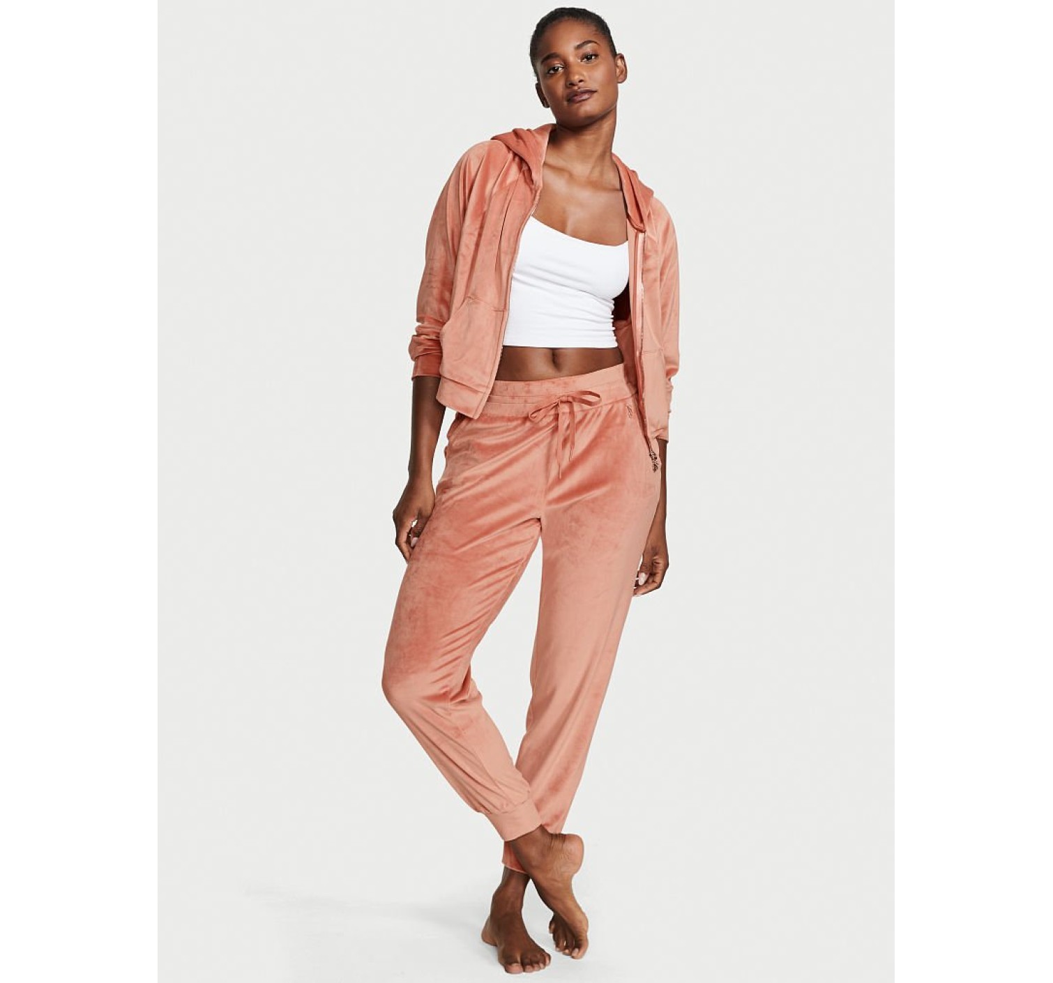 Велюровый спортивный костюм Виктория Сикрет Velour Canyon Rose