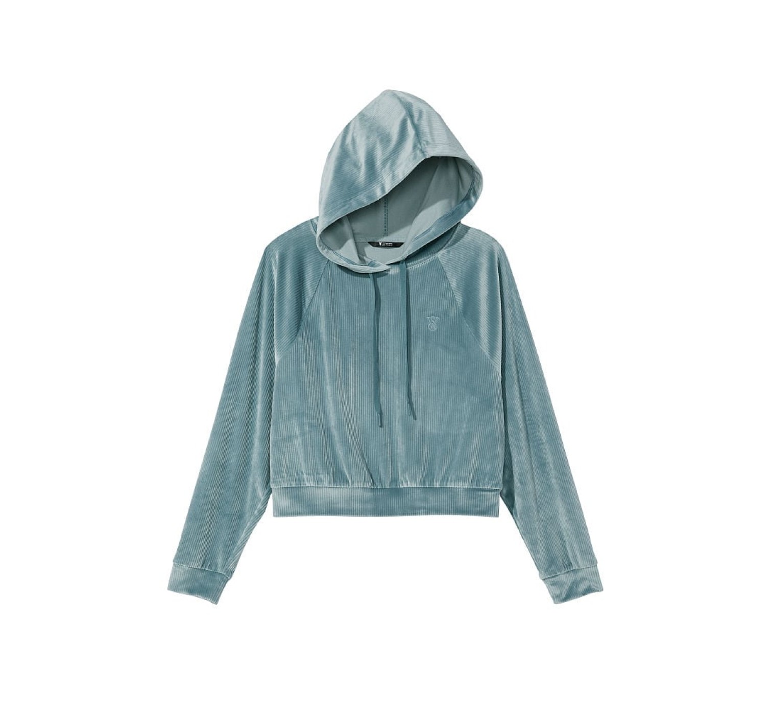 Велюровий костюм Вікторія Сікрет Ribbed Velour Hoodies Jogger French Sage