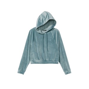 Велюровий костюм Вікторія Сікрет Ribbed Velour Hoodies Jogger French Sage