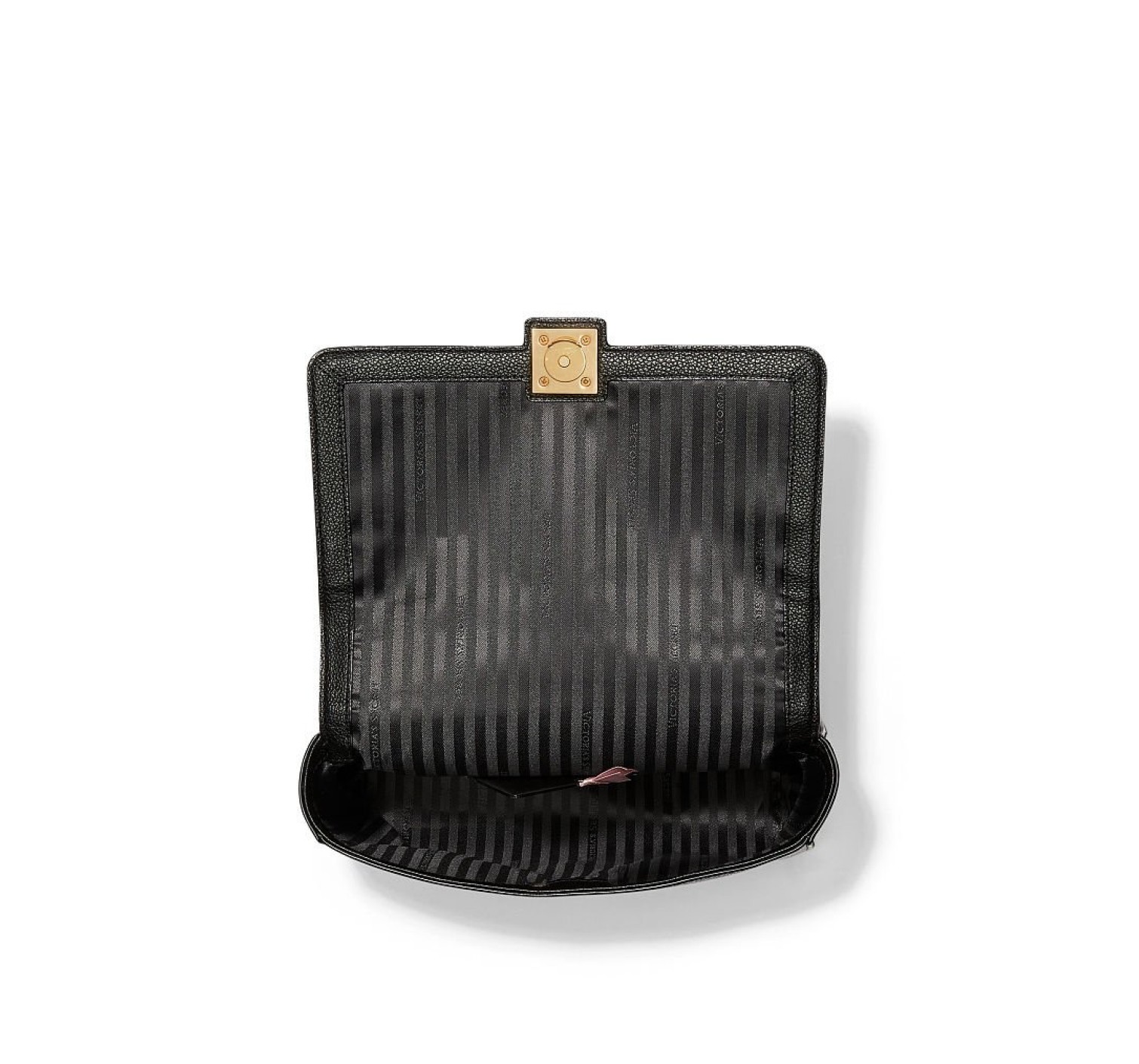 Сумка Crossbody Mini Logo Victoria Black Noir Patchwork