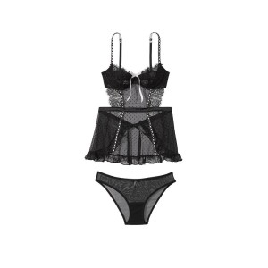 Боди Victoria’s Secret VERY SEXY Black Lace Teddy