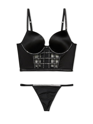 Комплект белья Victoria’s Secret Very Sexy Embellished Push-Up Bra set