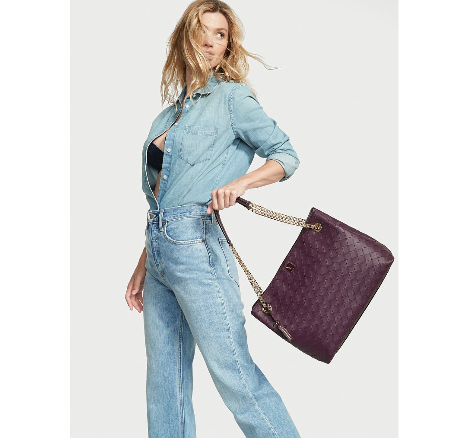 Cумка Victoria’s Secret The Victoria Shoulder Tote Kir