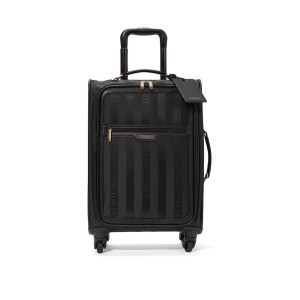 Валіза Victoria's Secret Black Stripe Carry On Rolling Luggage