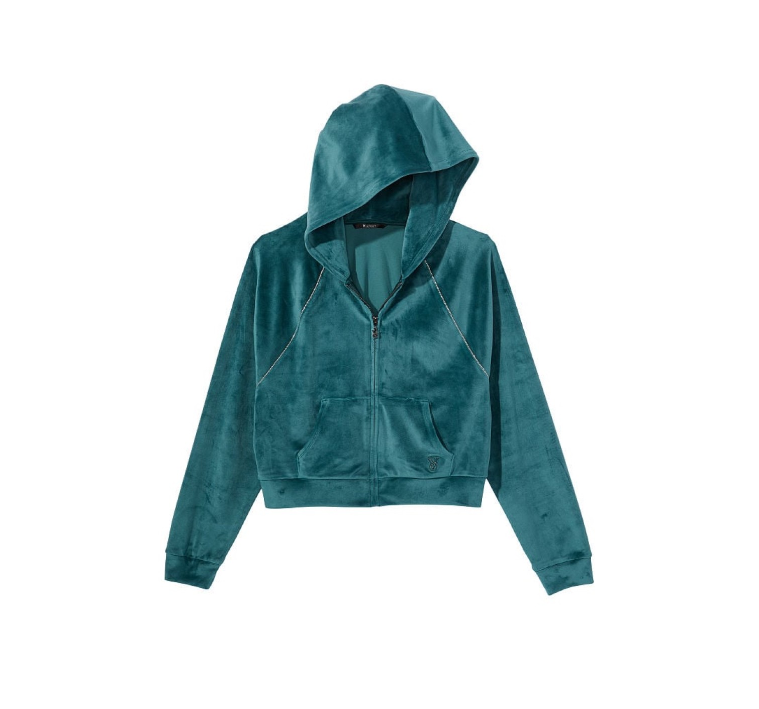 Велюровий спортивний костюм Вікторія Сікрет Diamanté Inset Velour Deepest Green
