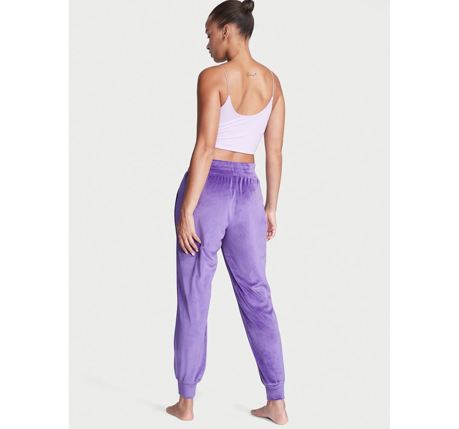 Велюровий спортивний костюм Вікторія Сикрет Brilliant Purple Velour