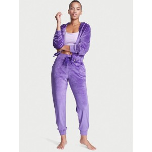 Велюровий спортивний костюм Вікторія Сикрет Brilliant Purple Velour