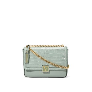 Кросс-боди Виктория Сикрет Medium Shoulder Bag Skyflower Croc