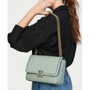Кросс-боди Виктория Сикрет Medium Shoulder Bag Skyflower Croc
