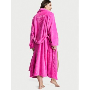 Плюшевый Халат Victoria's Secret Plush Long Robe Summer Pink
