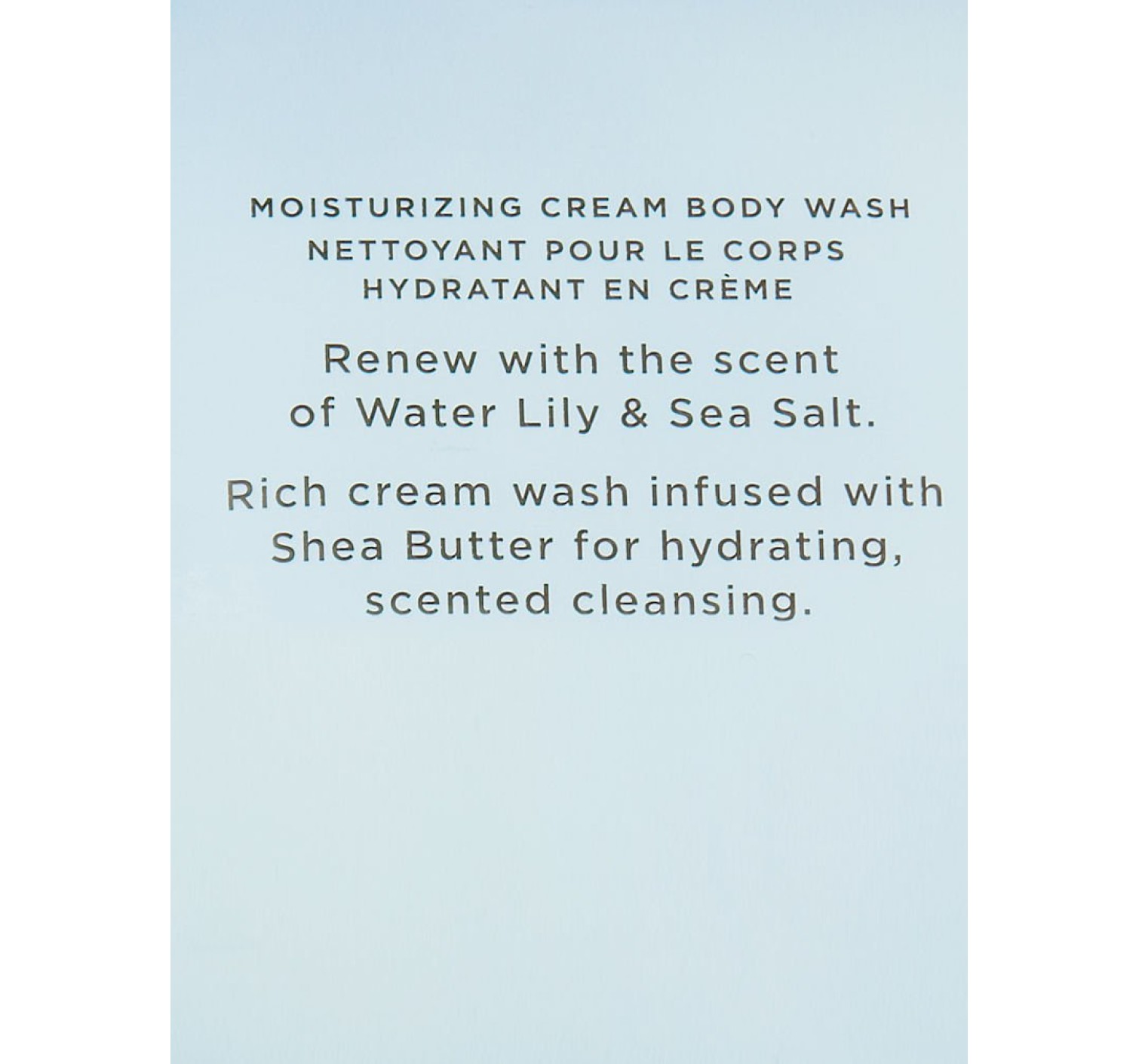 Гель для душа Water Lily Sea Salt RENEW Victoria's Secret