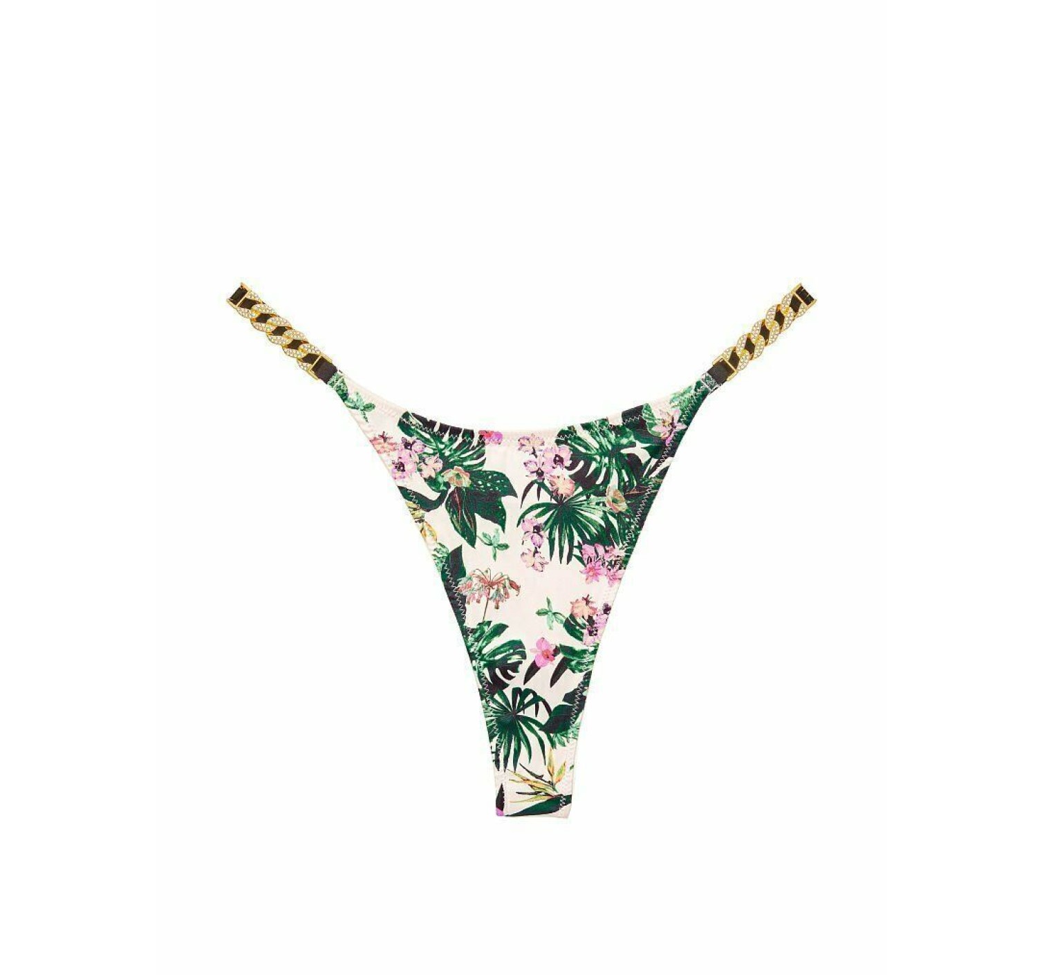 Комплект белья Very Sexy Rhinestone Chain Strap Push-Up Corset Top
