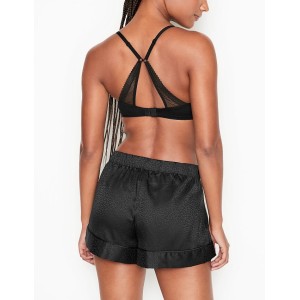 Піжама VS Cami Short PJ Set Satin Black