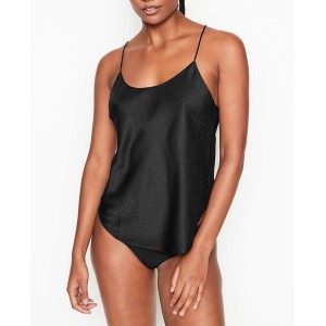 Піжама VS Cami Short PJ Set Satin Black