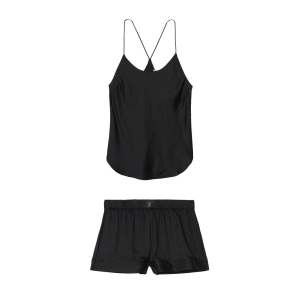 Піжама VS Cami Short PJ Set Satin Black