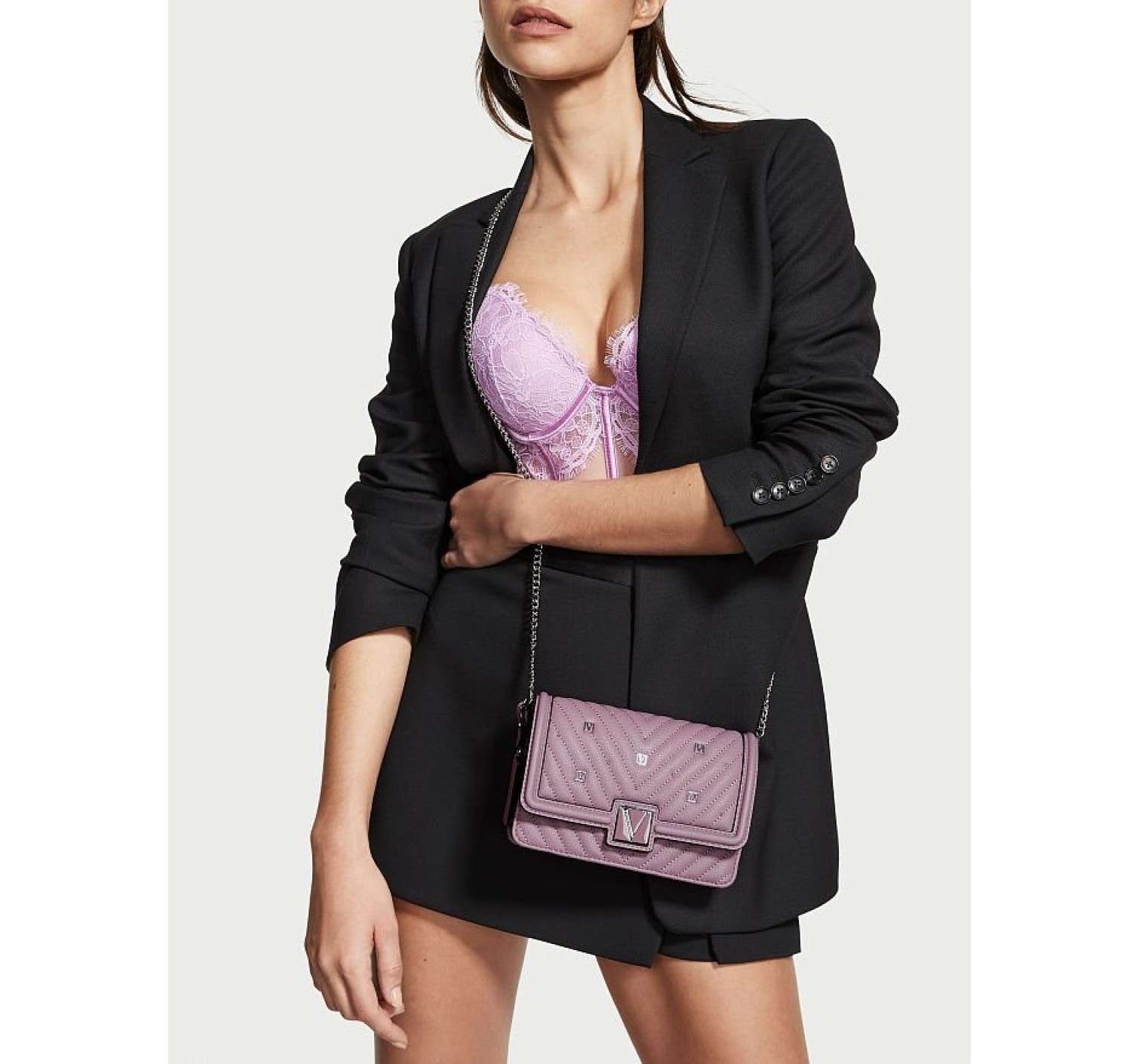 Сумка Кросс-боди The Victoria Mini Shoulder Bag Purple