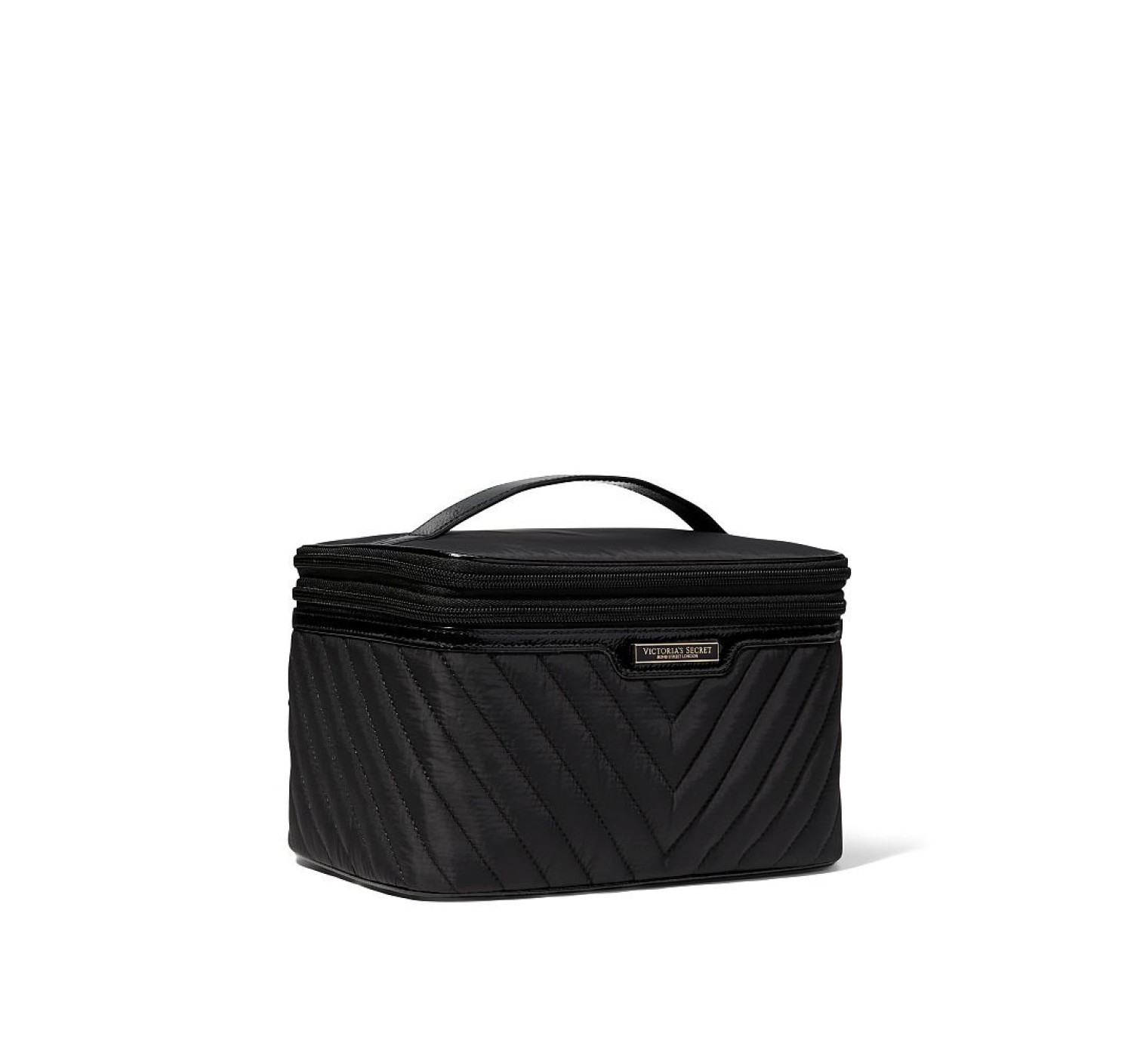 Б'юті кейс Victoria's Secret Train Case Black Lily