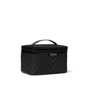 Б'юті кейс Victoria's Secret Train Case Black Lily