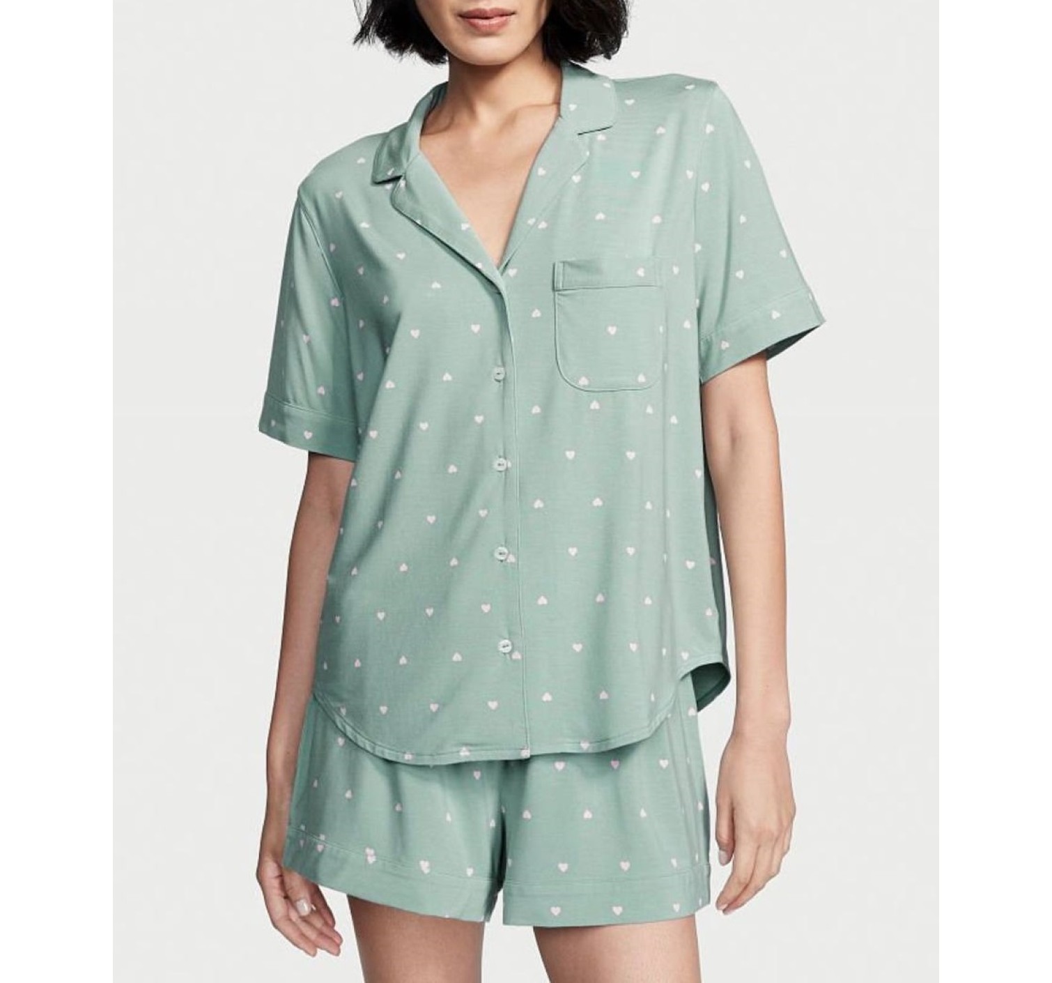 Піжама Victoria Secret Modal Short PJ Set Green