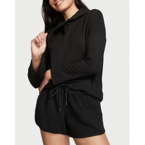 Пижама Plush Fleece Long-Sleeve Modal PJ Set Black