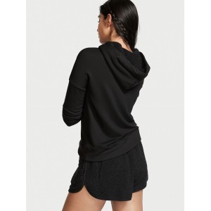 Пижама Plush Fleece Long-Sleeve Modal PJ Set Black