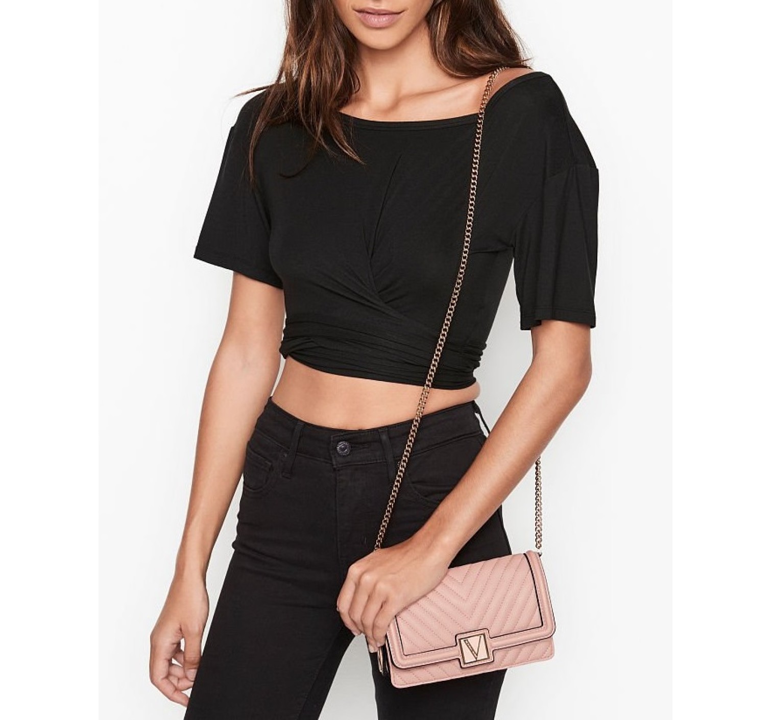 Сумка Кросс-боди The Victoria Mini Shoulder Bag Pink