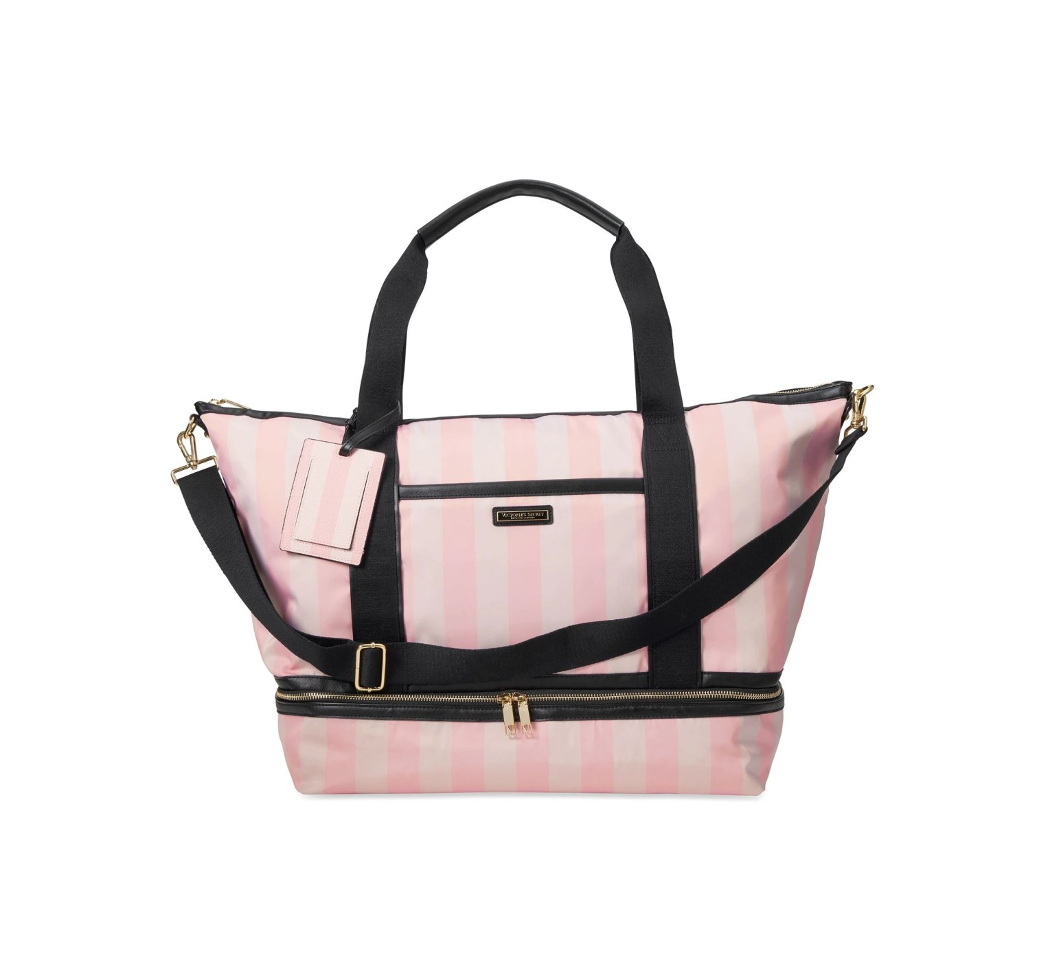 Сумка Victoria's Secret The VS Getaway Overnight Bag Signature Stripe