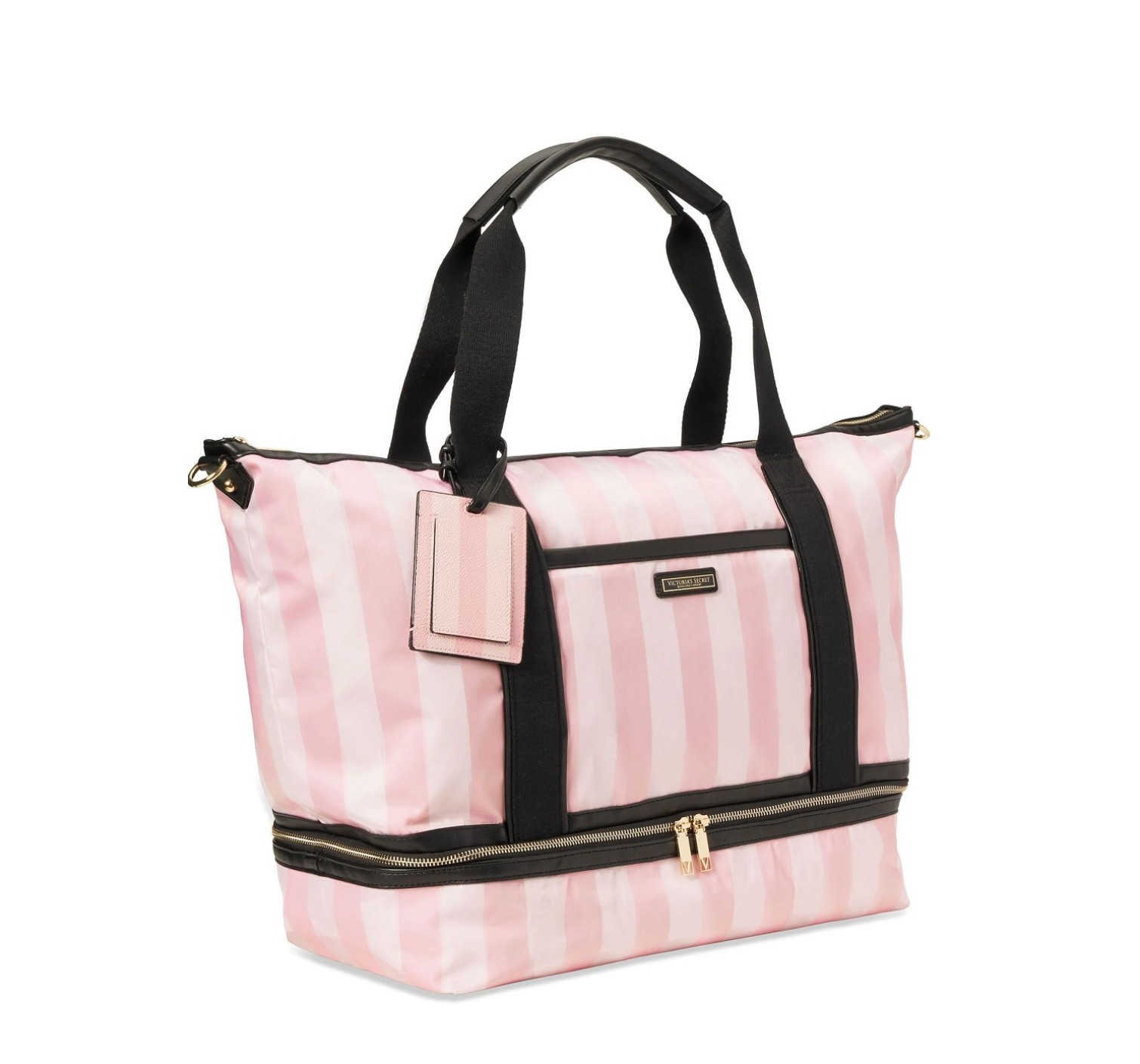 Сумка Victoria's Secret The VS Getaway Overnight Bag Signature Stripe
