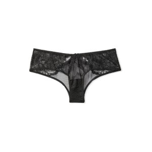 Трусики чики Victoria's Secret Very Sexy Black lace Cheeky panty