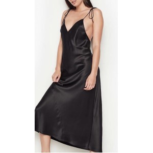 Пеньюар Victoria’s Secret Very Sexy Black Satin Slip dress