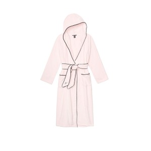 Халат Виктория Сикрет Hooded Long Terry Robe Pinky