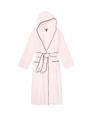 Халат Виктория Сикрет Hooded Long Terry Robe Pinky