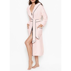Халат Виктория Сикрет Hooded Long Terry Robe Pinky