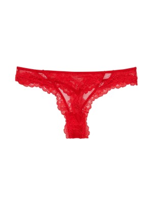 Трусики стринги Victoria's Secret Very Sexy Thong panty Lipstick lace