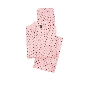 Шовкова піжама Вікторія Сікрет Silk Long PJ Set