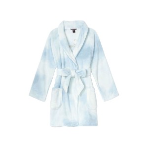 Халат Victoria's Secret Logo Short Cozy Robe Sky Blue