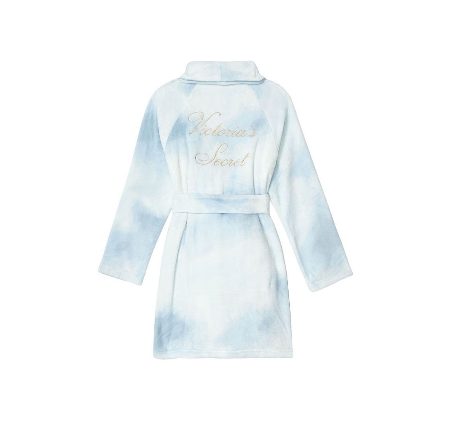 Халат Victoria's Secret Logo Short Cozy Robe Sky Blue