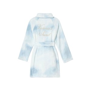Халат Victoria's Secret Logo Short Cozy Robe Sky Blue