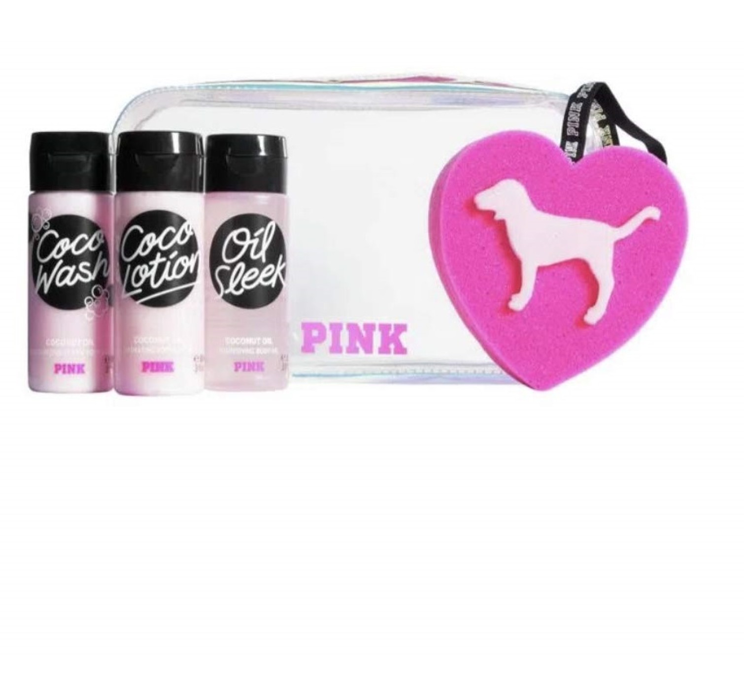 Подарунковий набір Victoria's Secret PINK COCO Gift Set Travel Pack Coconut Oil