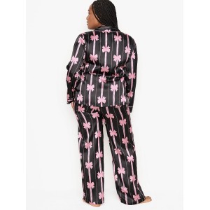 Піжама Victoria's Secret Satin Long PJ Set large bowl