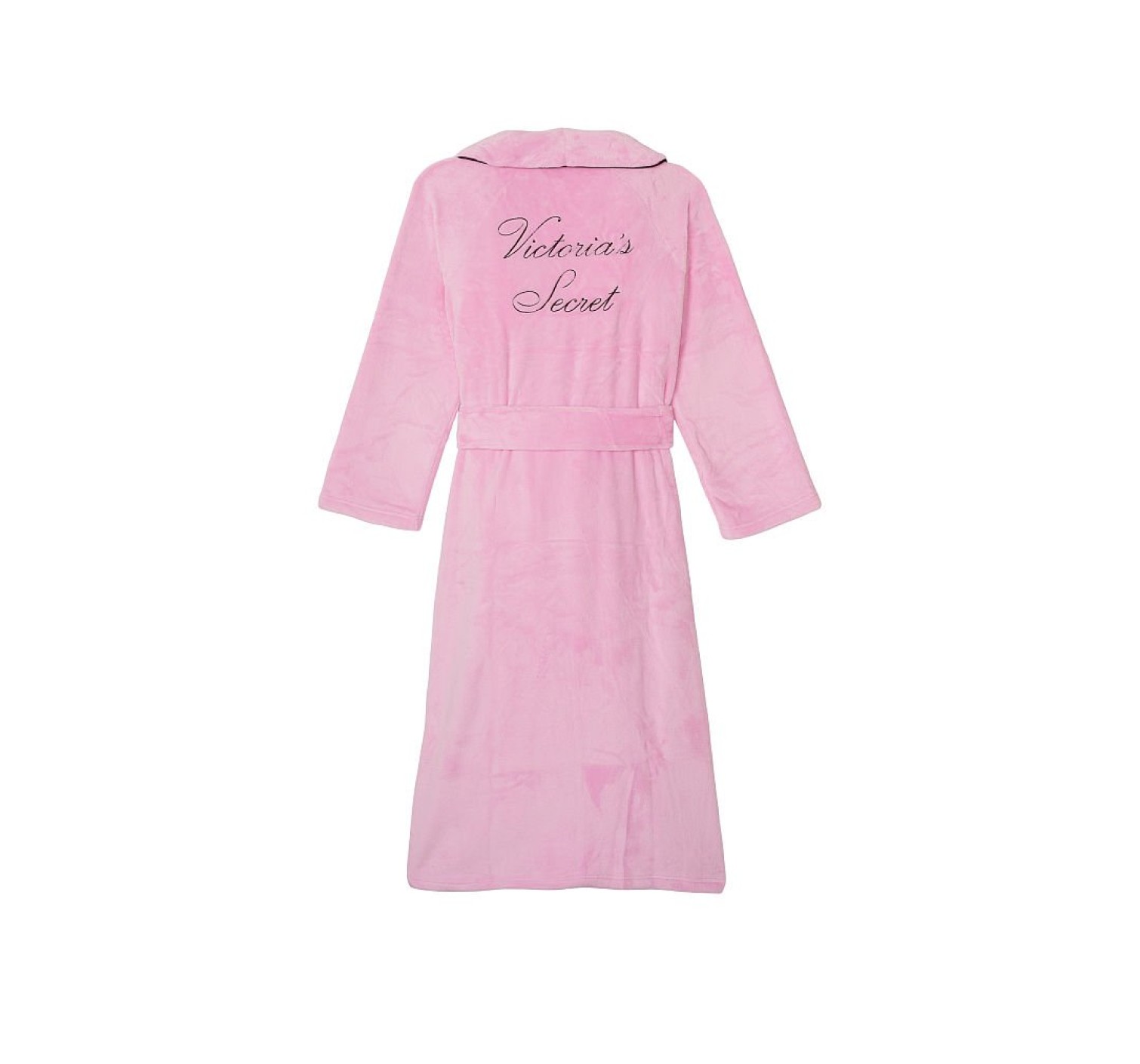 Халат Victoria's Secret Cozy Plush Long Robe Pink Flora
