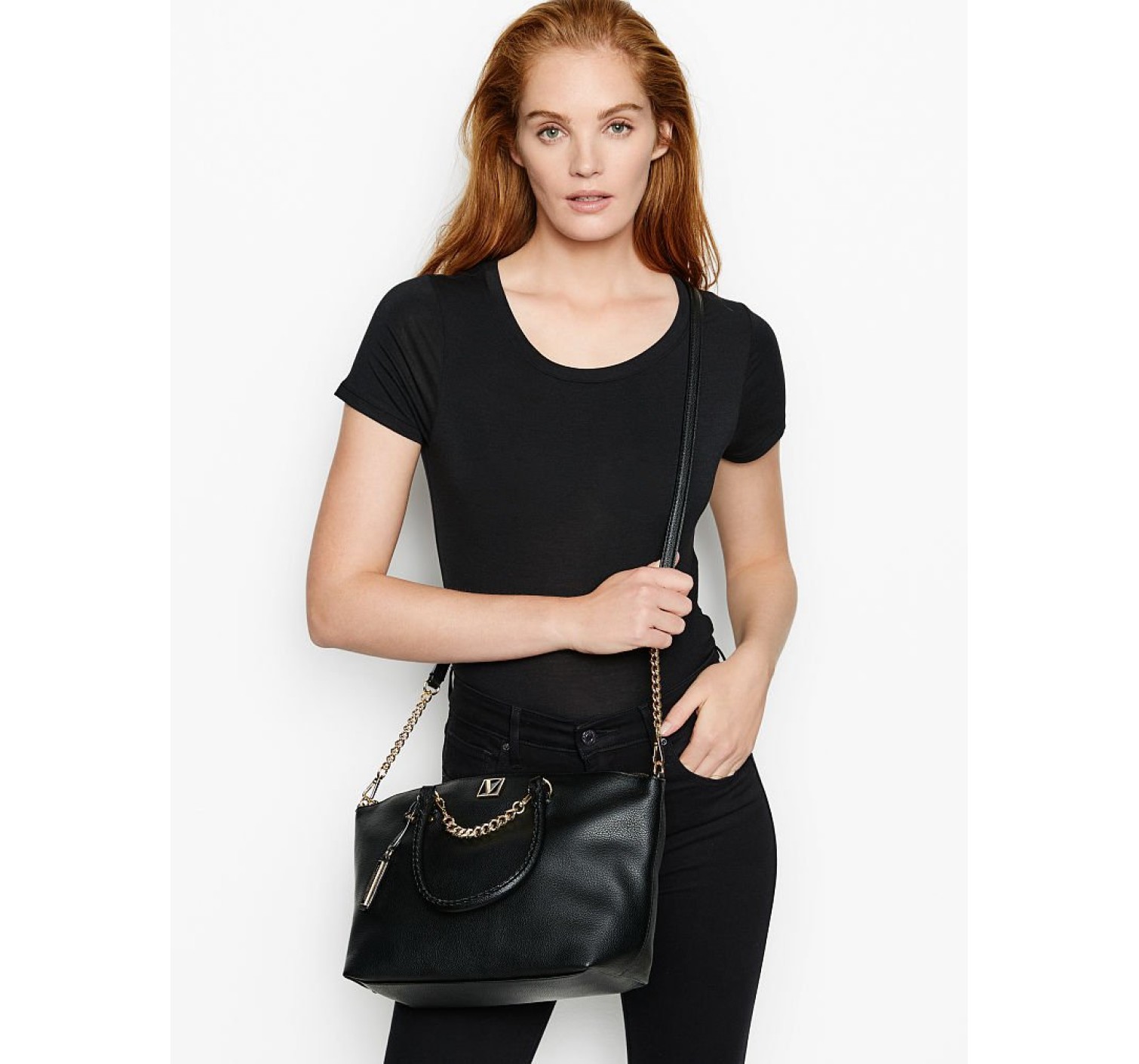 Стильна сумка Victoria's Secret The Victoria Crossbody bag