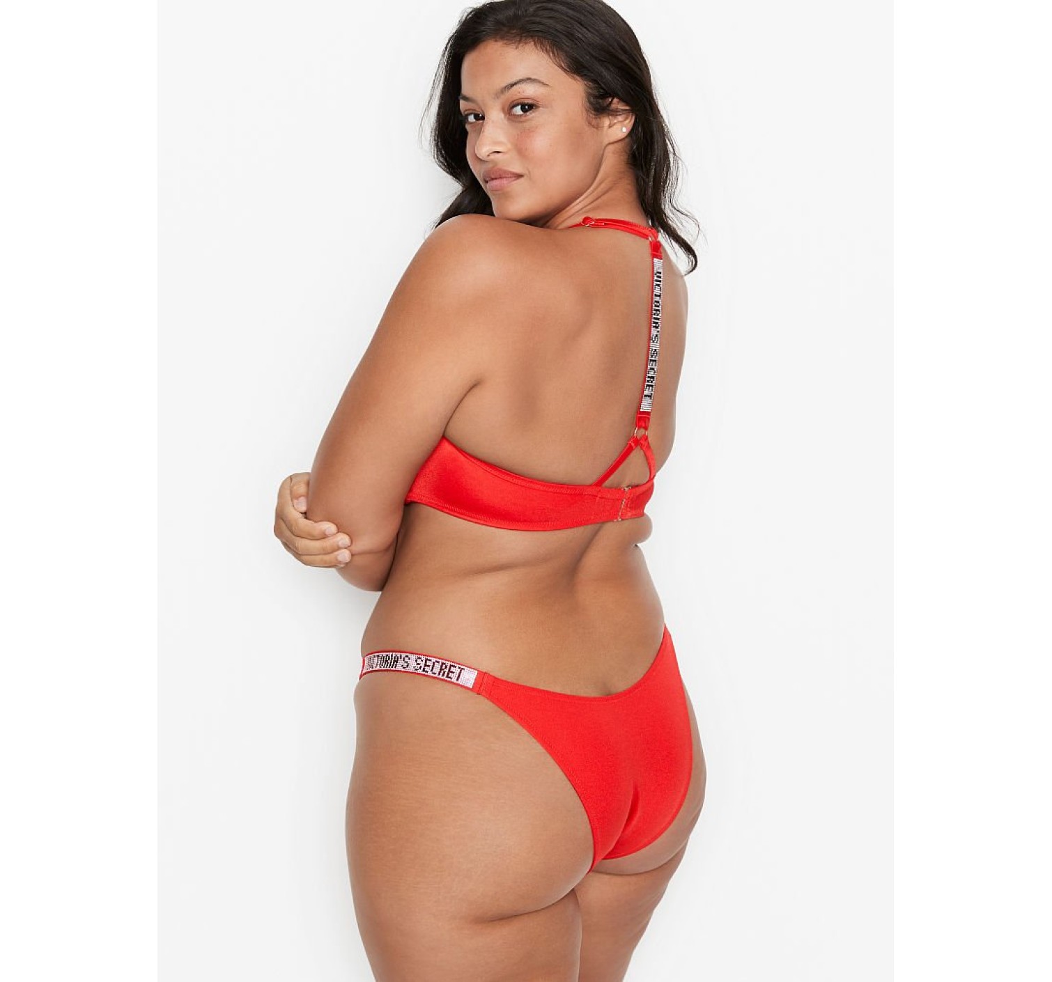 Купальник Swim Top VS push-up Shine Strap Back Lipstick