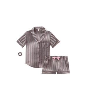 Фланелева піжама Victoria's Secret Shimmer Short Pj Set